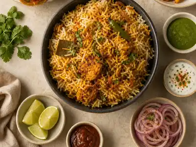 Chicken fried rice 