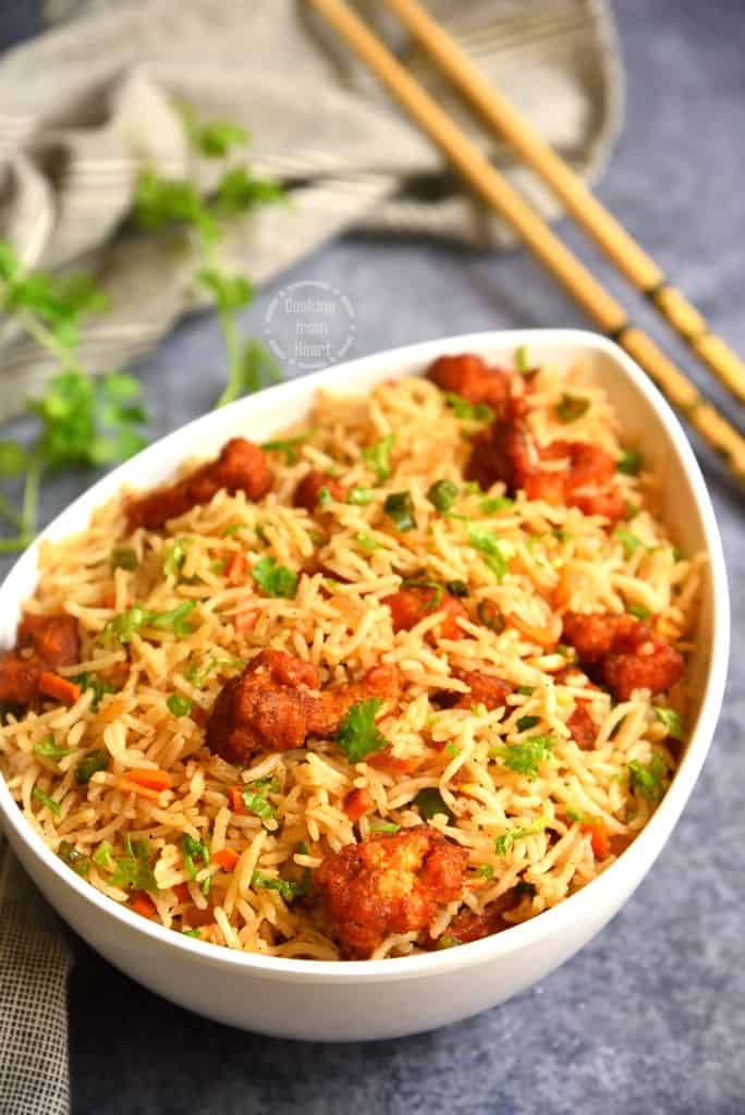 Double egg Chicken Fried Rice 